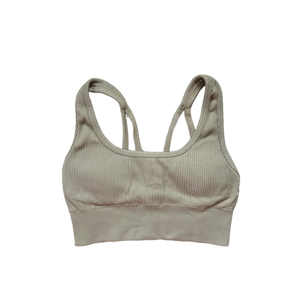 AERIE bralette bra top small tan